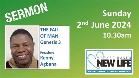 Sermon Kenny Agbana The Fall Of Man Genesis Nd June