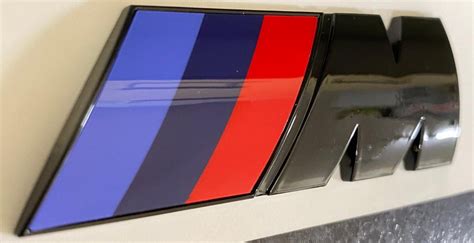 Bmw Msport Grill Badge In Gloss Black Etsy