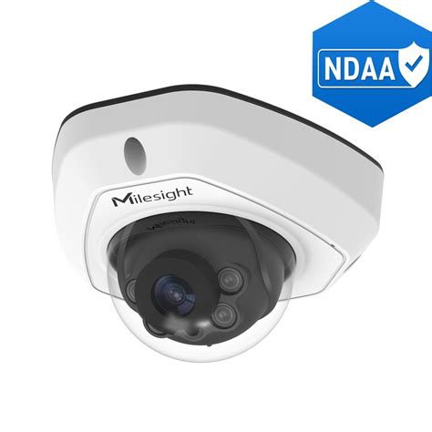 Milesight Mp Ai Mini Dome Ndaa Anti Vandal Mm Lens H Ir