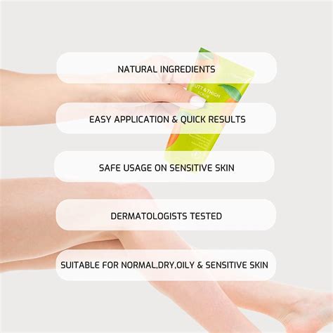 Cosmpro Butt Exfoliating Scrub KP Bump Eraser For Bikini Area AHA