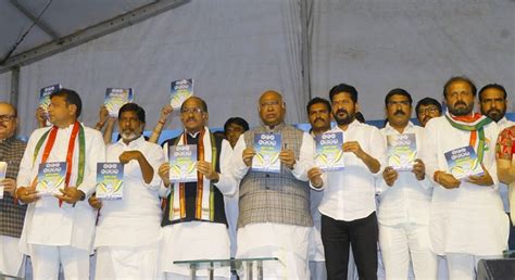 Assembly elections: Telangana Congress releases party Manifesto in ...