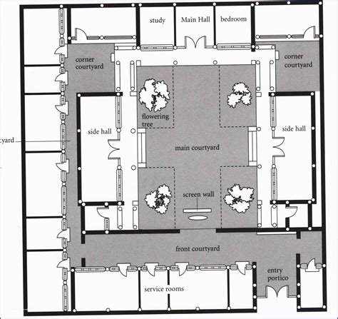 Ancient Japanese House Layout Mei+lanfang+house.jpg (image) - The Art ...