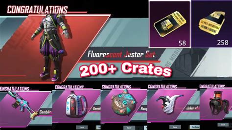 New Premium Crate Opening Tips And Tricks Fluorescent Jester Set Fool