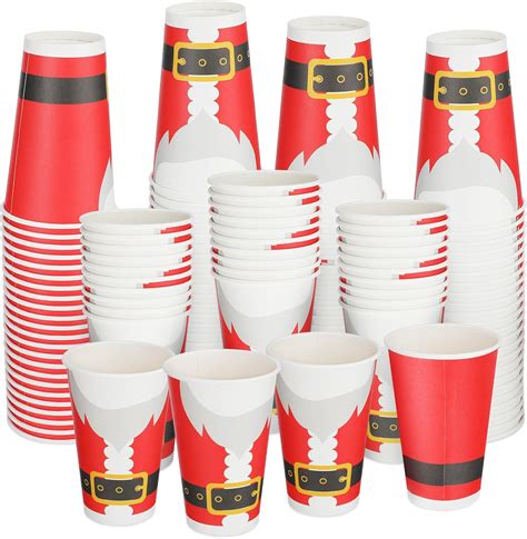 Amazon Sliner Pcs Oz Disposable Christmas Cups Christmas