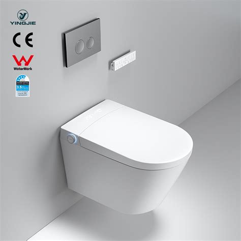 Chaozhou Wc Ceramic Smart Toilet Seat Intelligent Floating Wall Mounted