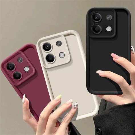 For Xiaomi Poco M6 Pro Case Xiaomi M6 Pro 5g Phone Case Full Package Matte Anti Drop Soft