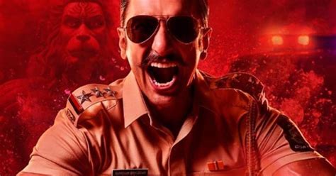 Singham Ranveer Singh Stuns As Simmba In New Poster Rohit Shetty