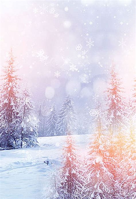 Free Romantic, Snow, Winter Background Images, Romantic Fantasy Snowy ...