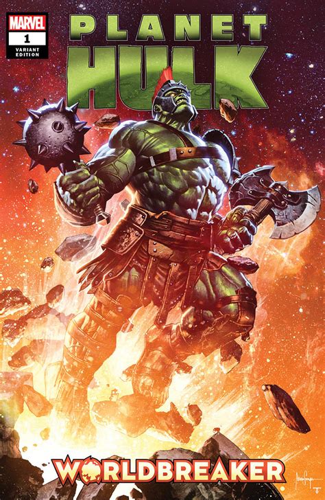 Planet Hulk Worldbreaker 1 Mico Suayan Exclusive Variant 11302022