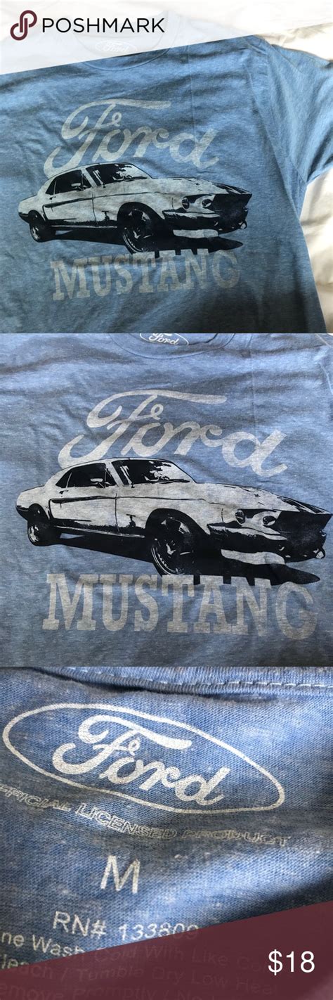 Flash Sale Ford Mustang Graphic Tee Vintage Style Graphic Tees