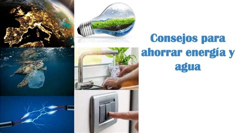 Solution Consejos Para Ahorrar Energ A Y Agua Studypool