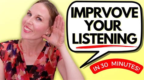 Improve Your English Listening Skills In Minutes Youtube