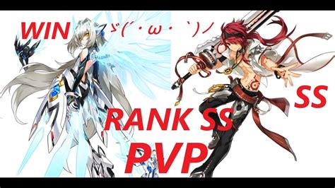 艾爾之光ELSWORD TW PVP RANK S CODE SARIEL RE BOOT VS RANK PVP SS Rune