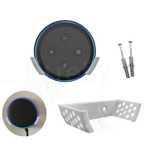 Suporte De Parede Parafusos Para Echo Dot Alexa Shopee Brasil