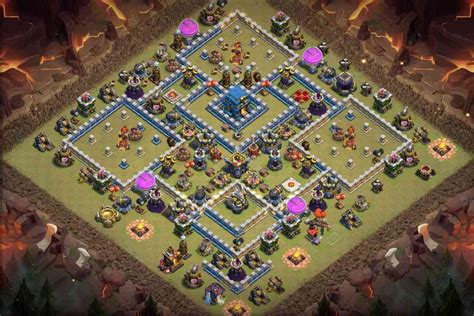 Th12 War Base Anti 3 Star Clash Of Clans Base 2025