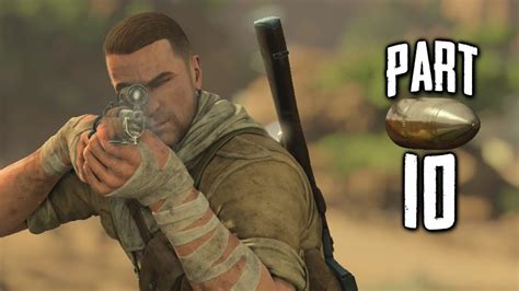 Sniper Elite 3 Gameplay Walkthrough Part 10 Cardiac Arrest Ps4