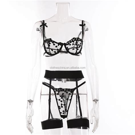 Chuangerm Oem 2024 New Arrival Lingerie For Women Lace Embroidery Girl