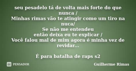 Guilherme Rimas Rimas Batalha De Rima Batalha De Rap