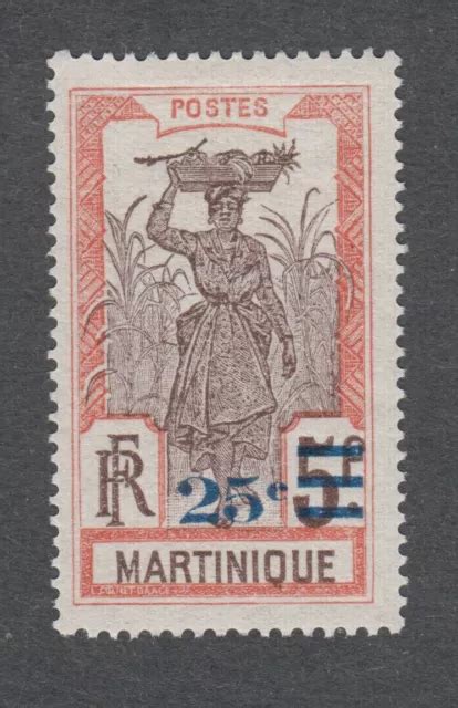 COLONIES FRANÇAISES TIMBRE neuf avec charnière Martinique N113