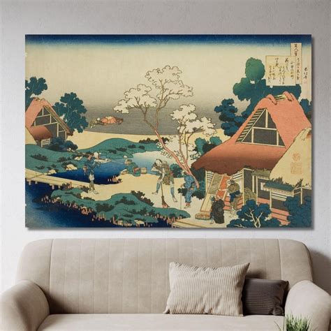 vanity  vanities katsushika hokusai canvas print