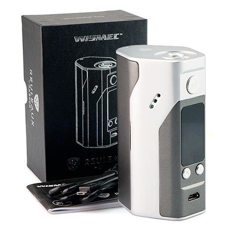 Kit Wismec Reuleaux Rx S W Tc Mod Grey Silver