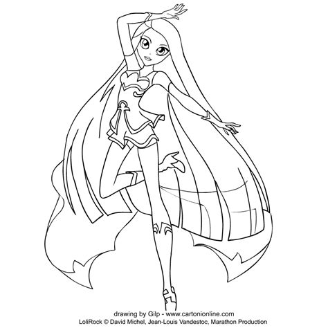 Disegni Da Colorare Delle Lolirock Lolirock Revolution By Koinou