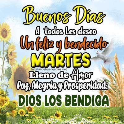 FELIZ Y BENDECIDO MARTES