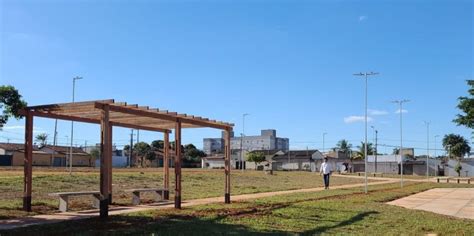 Prefeitura Conclui Obras Da Praça Morum Bernardino No Bairro Jardim