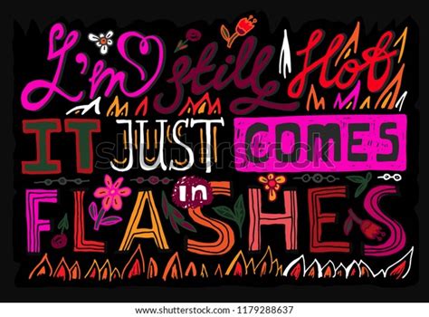 Still Hot Just Comes Flashes Creative Stock Vector Royalty Free Shutterstock