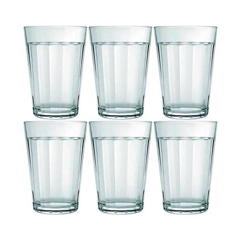 Vaso Nadir Agua 190 Ml Americano X6 Unid