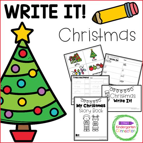 Free Christmas Writing For Kindergarten Download Free Christmas