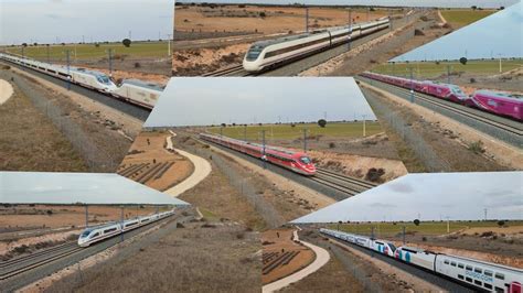 Ferrocaril Español Alta Velocidad Juego de trenes Iryo Avlo Ouigo