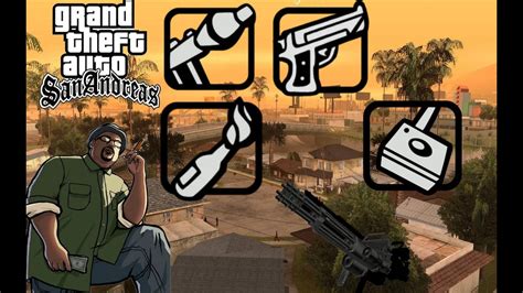 Gta San Andreas Guns Location Part4 Youtube