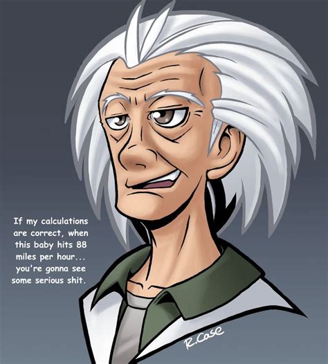 Doc Brown By Rongs1234 On Deviantart Doc Brown Simple Character