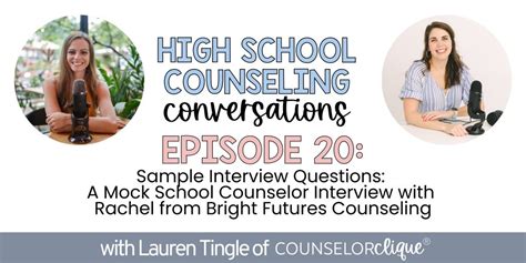 Sample Interview Questions: A Mock School Counselor Interview with Rachel from Bright Futures ...