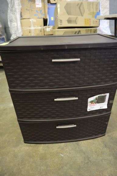 Sterilite 3 Drawer Weave Tower Matthews Auctioneers