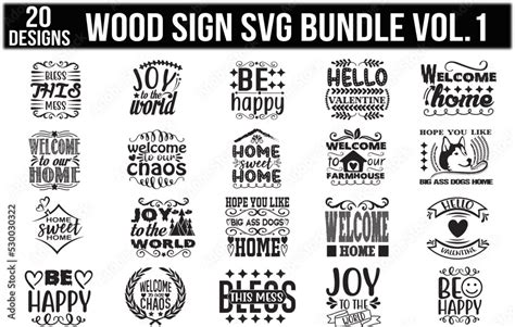 Wood Sign svg bundle, Wood Sign svg bundle, Wood Sign svg, Wood Sign ...