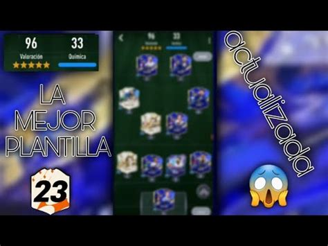 LA MEJOR PLANTILLA DE SMOQ GAMES 23 PACK OPENER YouTube