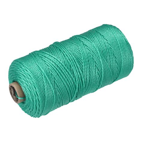 Uxcell Twisted Nylon Mason Line Green 300M 328 Yard 1 5MM Dia For DIY