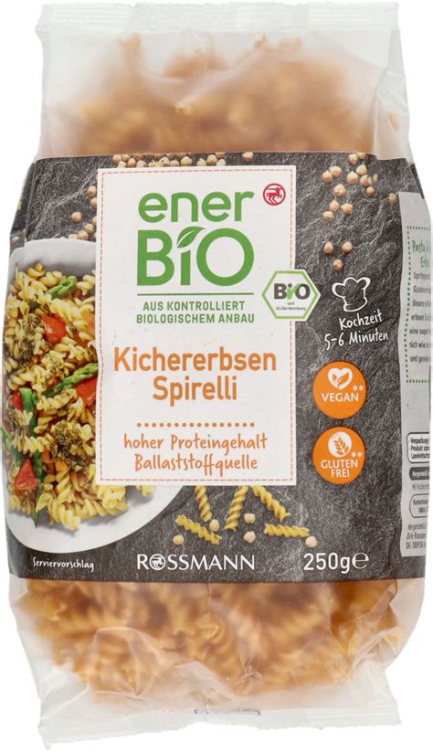 ENERBIO Makaron Z Ciecierzycy Spirelli 250 G Drogeria Rossmann Pl