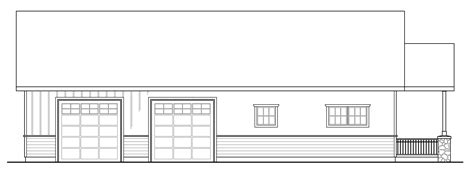 Garage w/Apartments with 2-Car, 1 Bedrm, 929 Sq Ft | Plan #108-1819