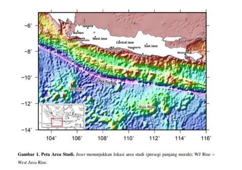 Peta Potensi Tsunami Di Indonesia Newstempo