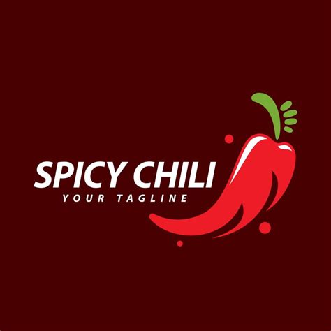 Chili Logo Vector Spicy Food Symbol Template 7224113 Vector Art At Vecteezy