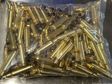 308 Brass Once Fired Wet Stainless Cleaned 200 Qty Reloading Brass At 1047417241