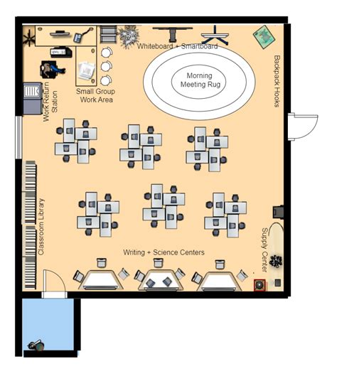 Classroom Layout Templates Free Printable