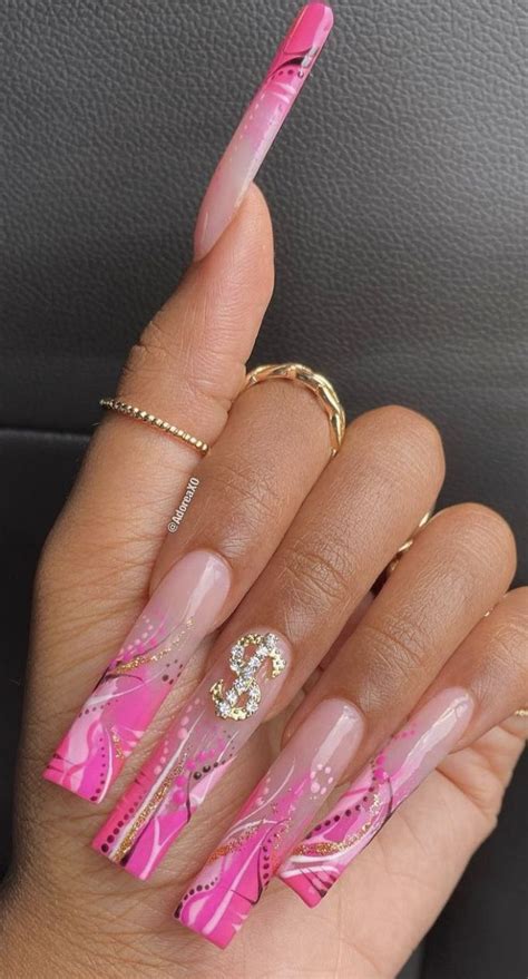 Pin By Tamyia On Fresh Set Acrylic Nails Pink Nails Pink