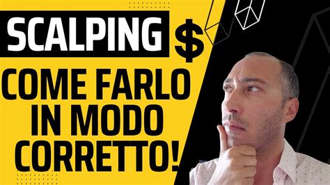 Come Fare TRADING Online 2022 Scalping ORO Live YouTube