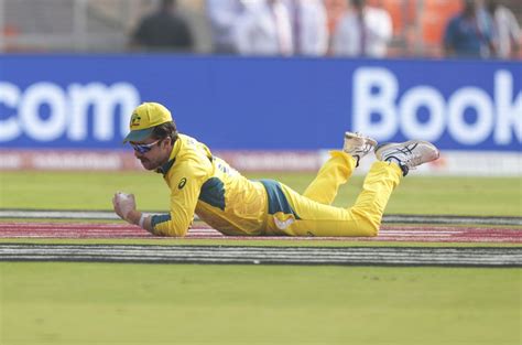 Travis Head Picked A Truly Stunning Catch That Saw The Back Of Rohit