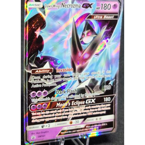 Dawn Wings Necrozma Gx Sm101 Holo Promo