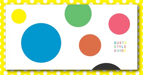 Gusto Brand Style Guide on Behance